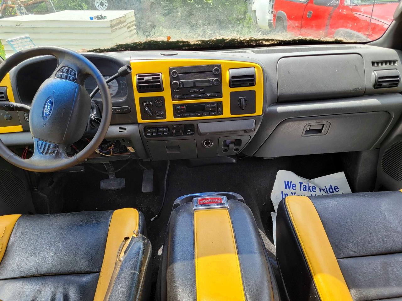2006 Ford F350 Srw Super Duty Yellow vin: 1FTWW31P36EA97521