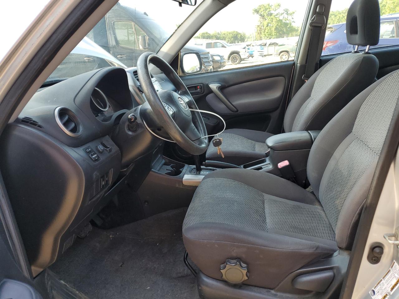2005 Toyota Rav4 Silver vin: JTEGD20V650058496