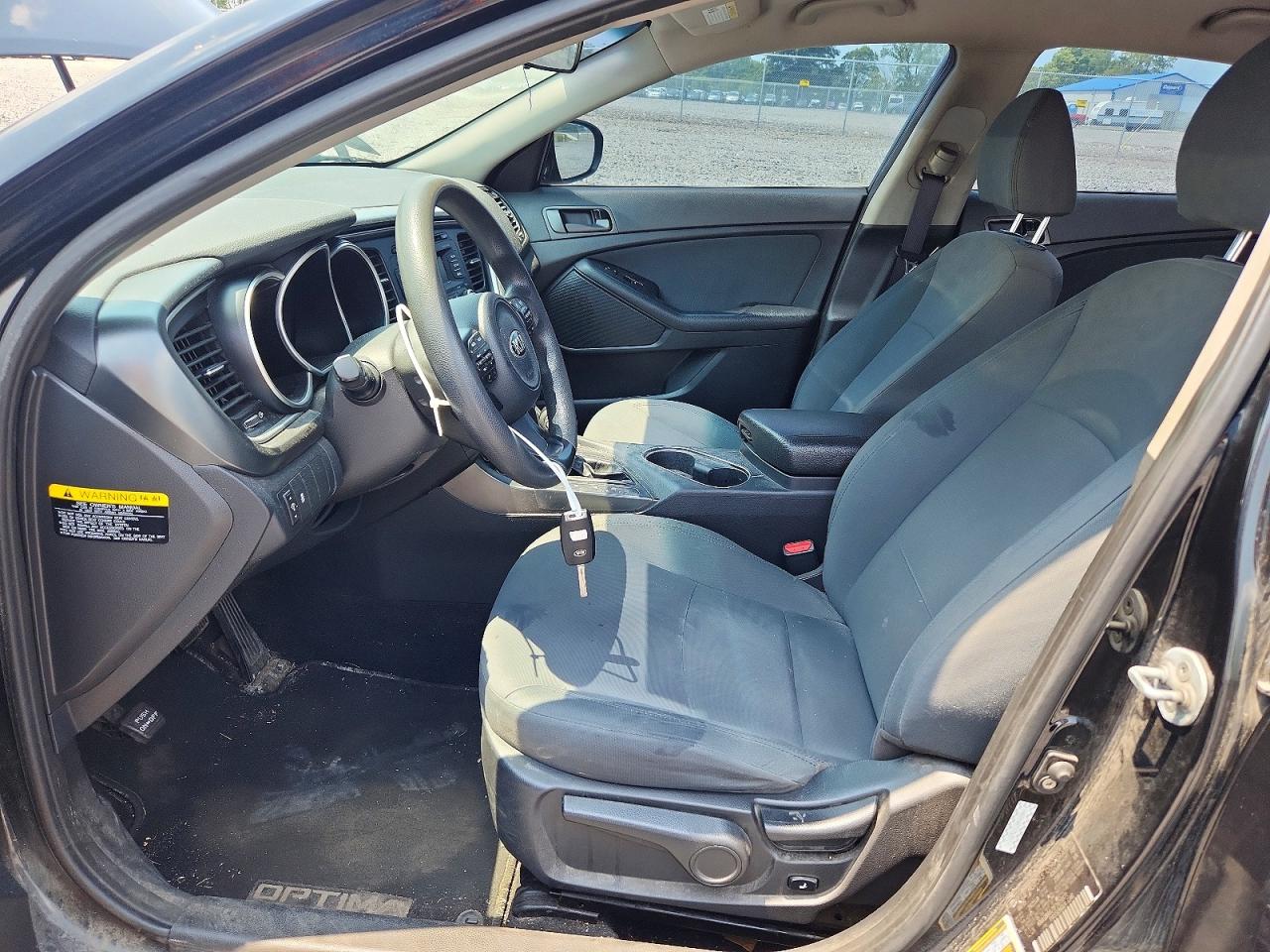 2015 Kia Optima Lx Black vin: KNAGM4A71F5659171