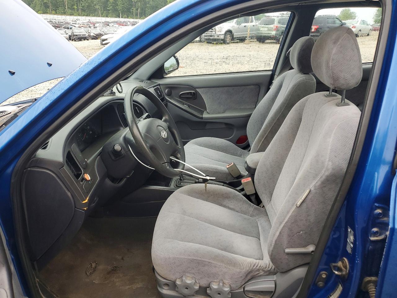 2006 Hyundai Elantra Gls Blue vin: KMHDN46D16U267066