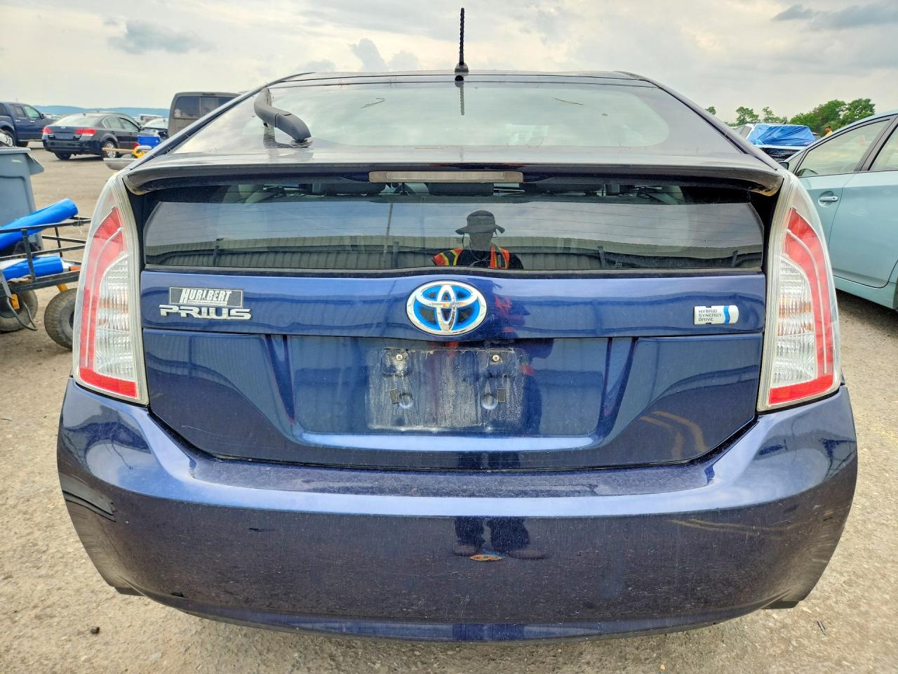 2012 Toyota Prius Two Blue vin: JTDKN3DU5C1486599