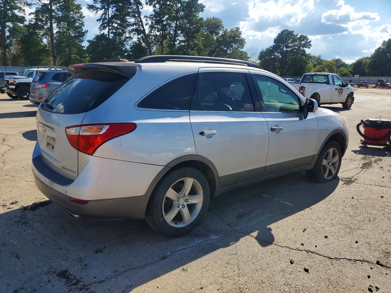2007 Hyundai Veracruz Gls Silver vin: KM8NU13C67U005191