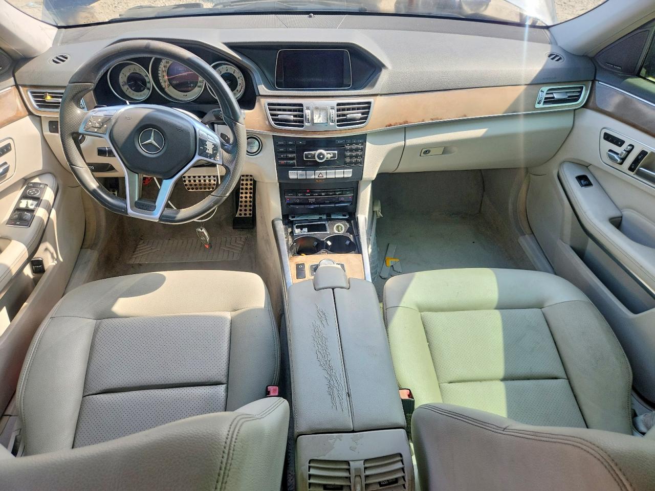 2014 Mercedes-benz E 350 Gray vin: WDDHF5KB6EA996828