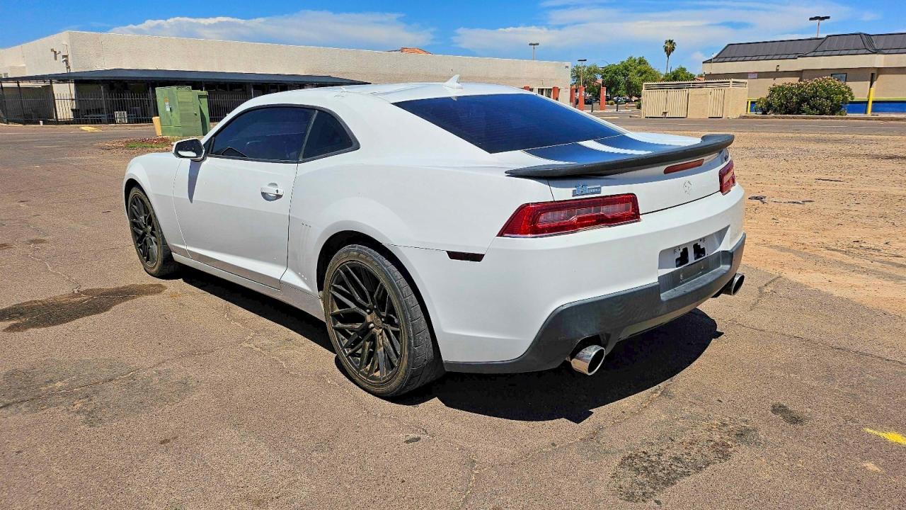 2014 Chevrolet Camaro Ss White vin: 2G1FJ1EJ3E9289203