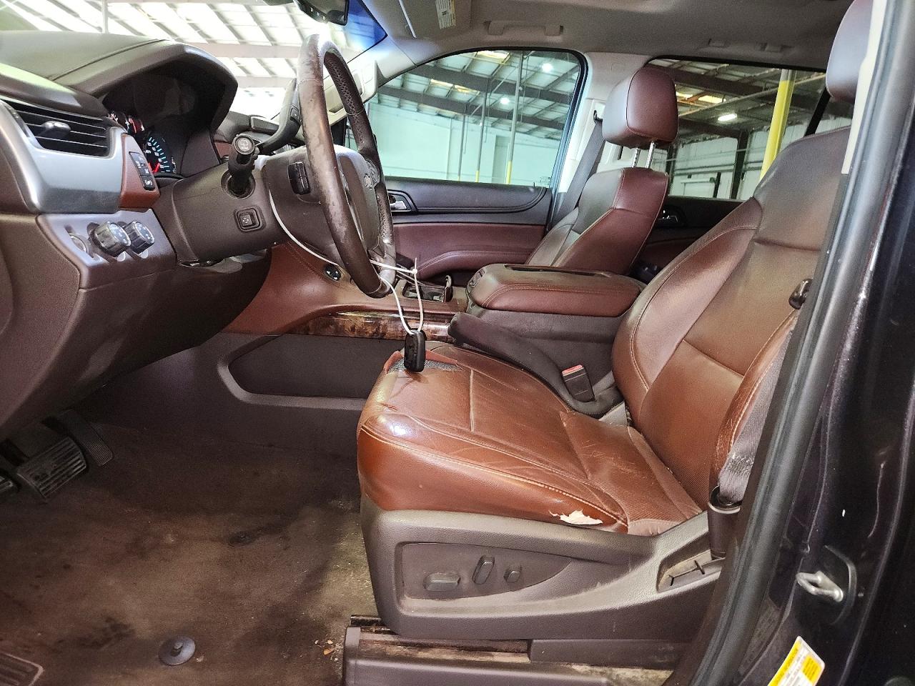 2015 Chevrolet Suburban K1500 Ltz Gray vin: 1GNSKKKC7FR142055