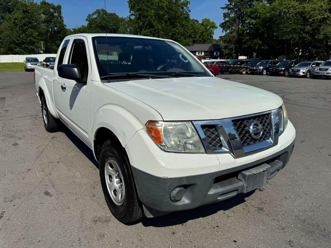 2015 Nissan Frontier S White vin: 1N6BD0CT8FN714616