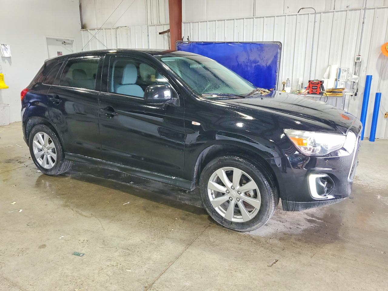 2015 Mitsubishi Outlander Sport Se Black vin: 4A4AR4AU2FE052897