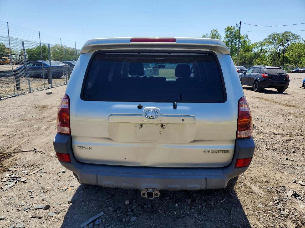 2003 Toyota 4runner Sport Edition Silver vin: JTEBT14R738003607