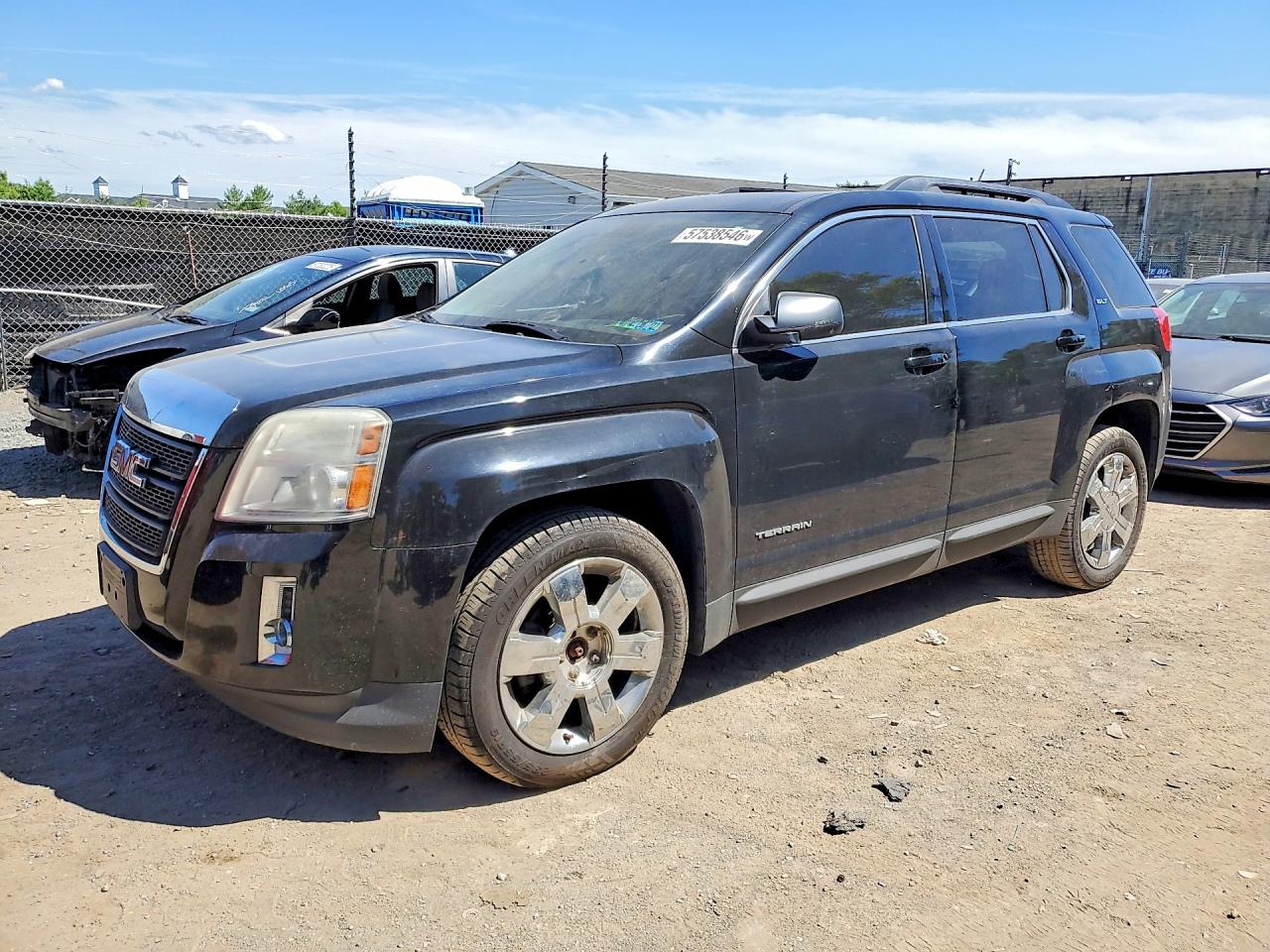 2014 Gmc Terrain Slt Black vin: 2GKFLXE35E6300617
