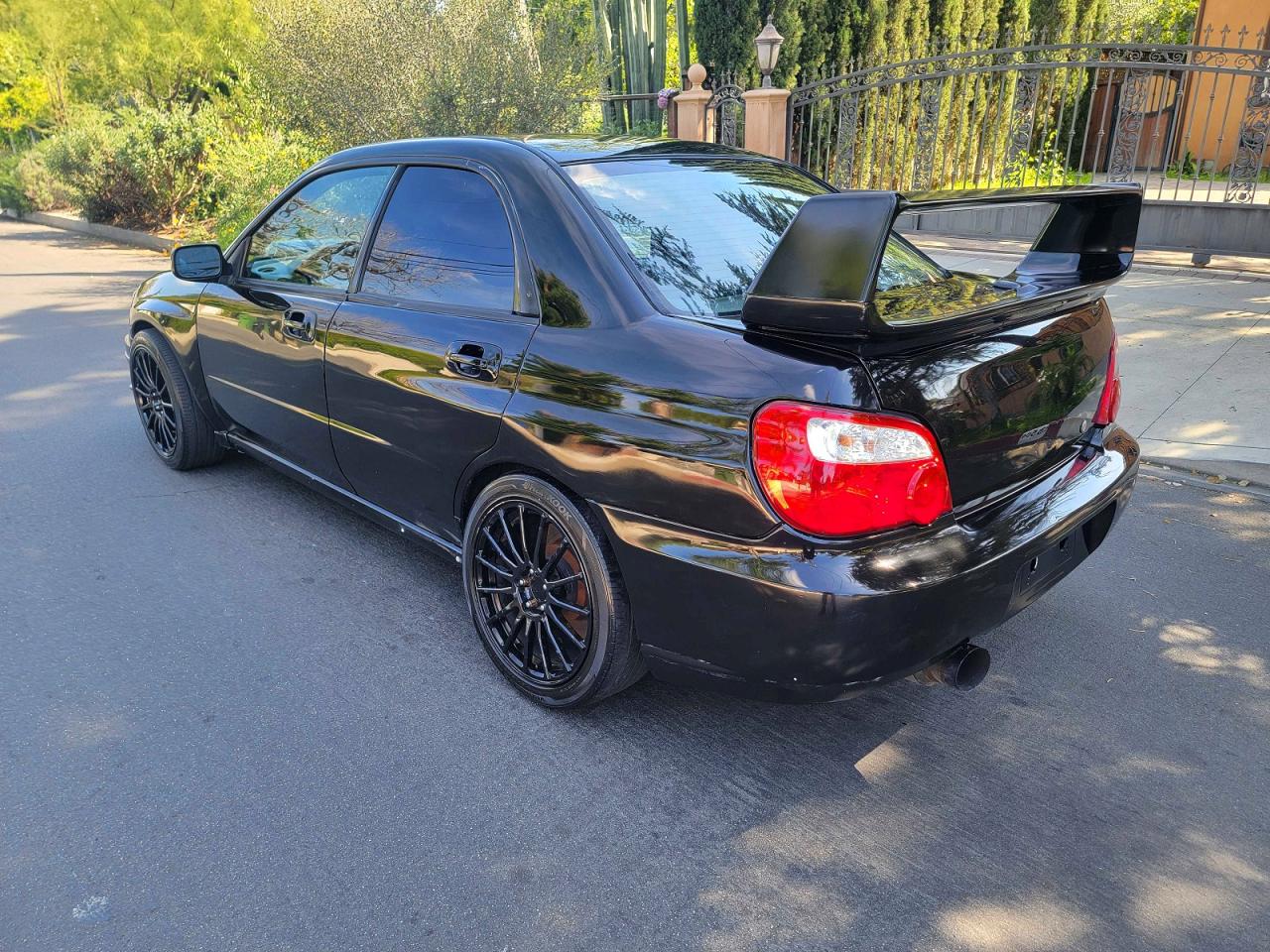 2004 Subaru Impreza Wrx Sti Black vin: JF1GD70694L521776