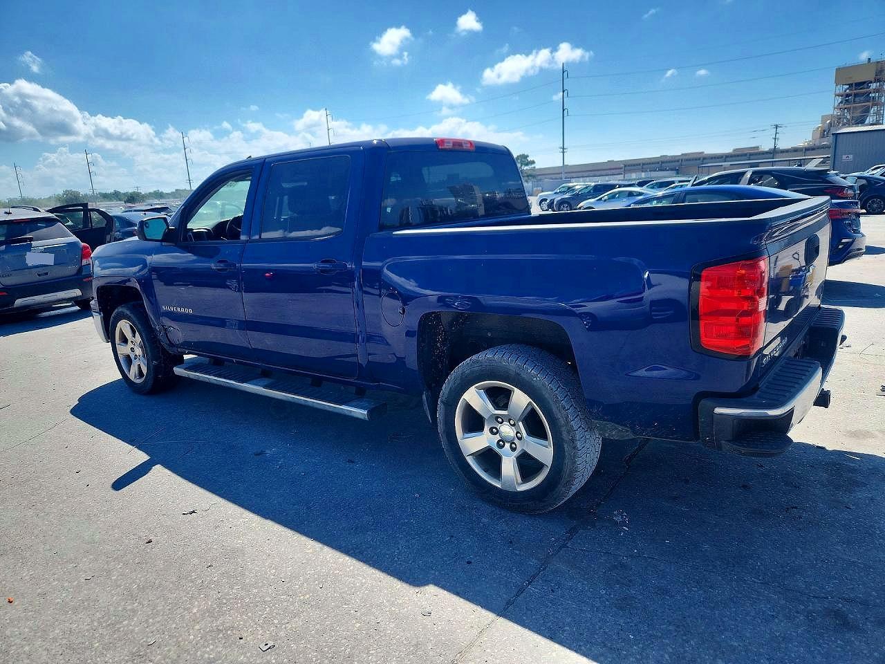 2014 Chevrolet Silverado C1500 Lt Blue vin: 3GCPCREC8EG229770
