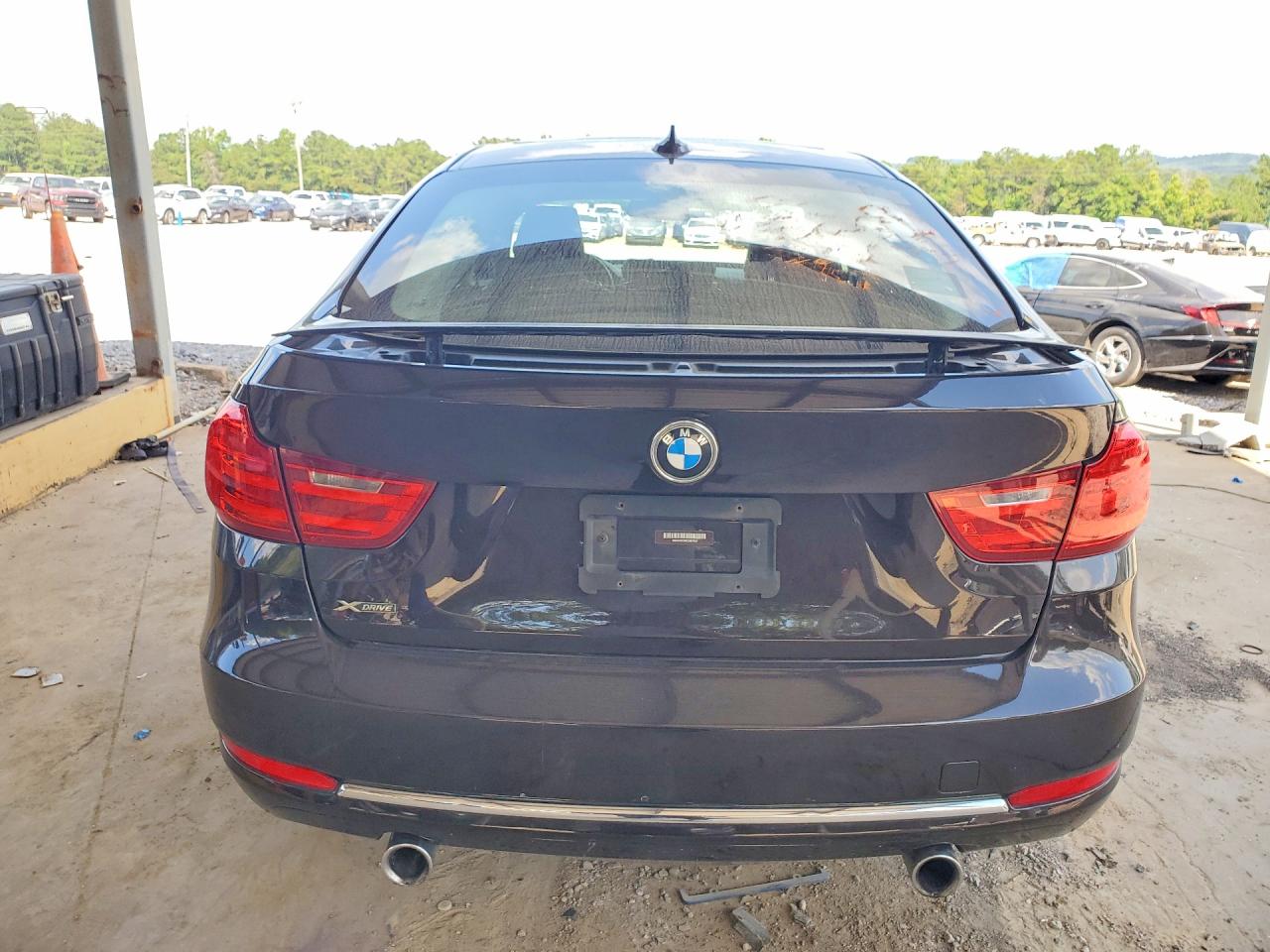 2014 Bmw 335 Xigt Brown vin: WBA3X9C50ED867920