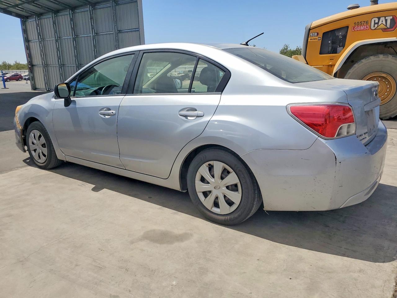 2013 Subaru Impreza Silver vin: JF1GJAA66DG008370