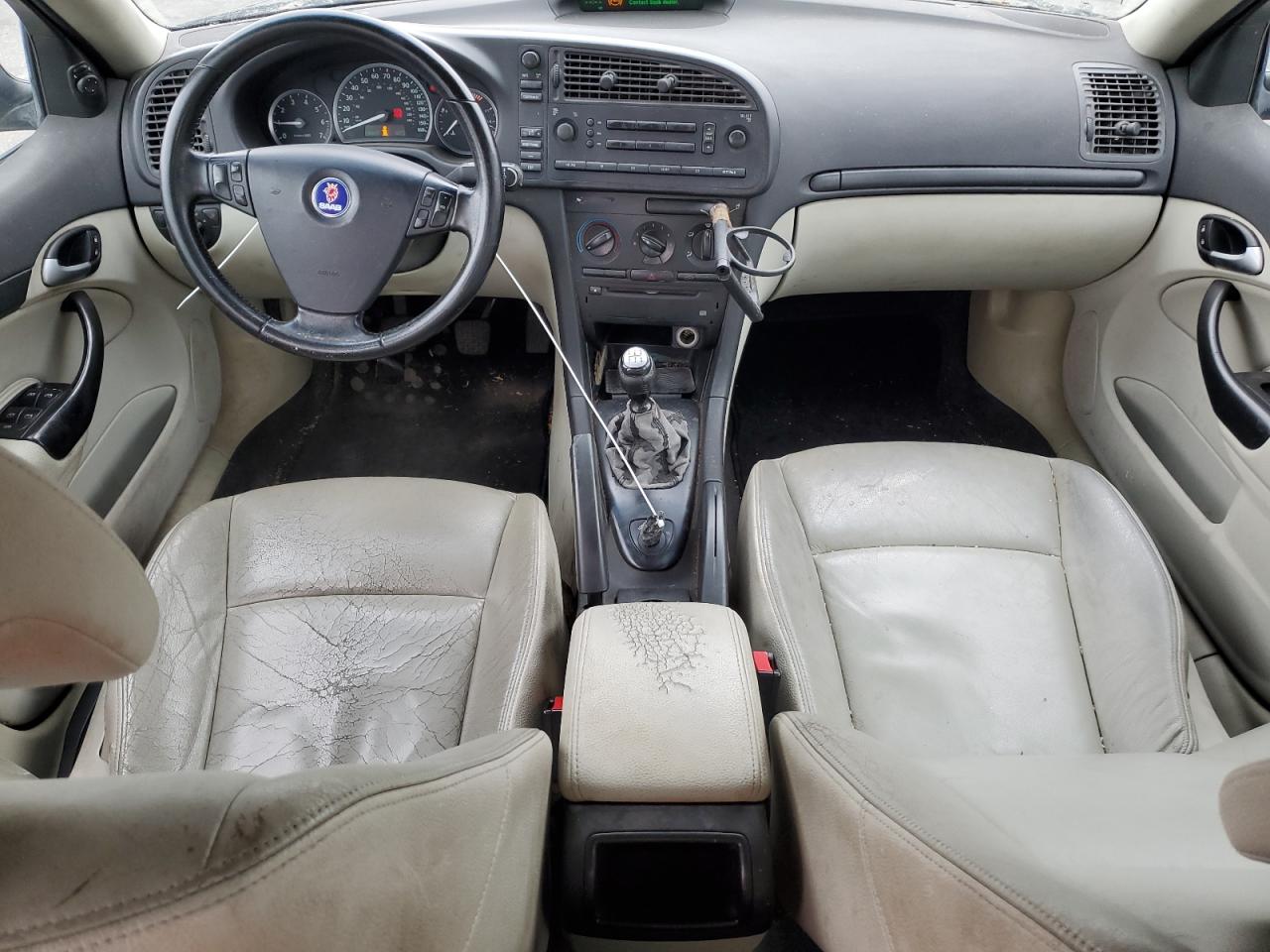 2005 Saab 9-3 Linear Черный vin: YS3FB45S151037364