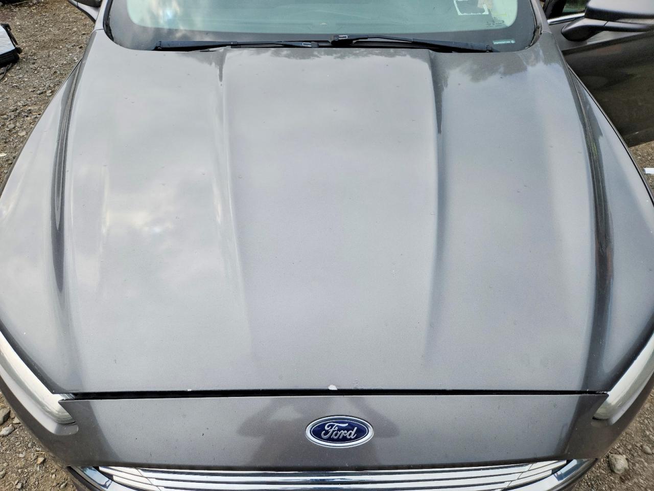 2013 Ford Fusion Se Gray vin: 3FA6P0H74DR173636