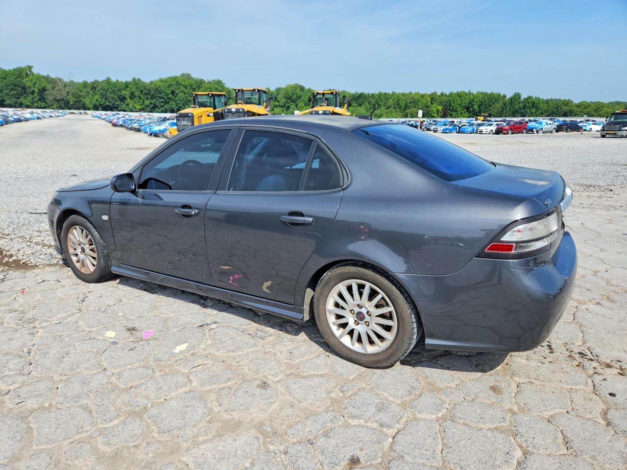 2010 Saab 9-3 2.0t Gray vin: YS3FA4CYXA1610797
