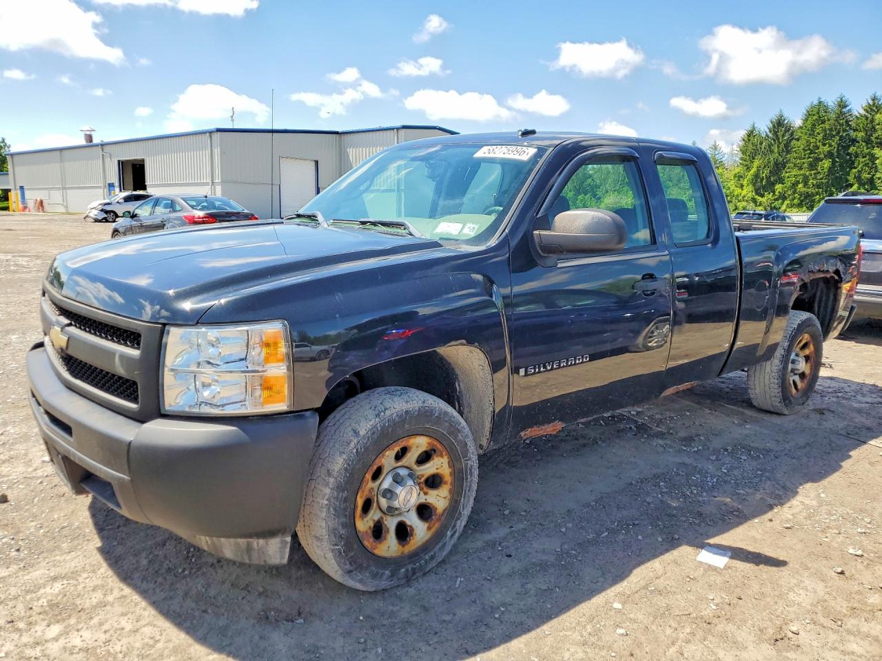 2009 Chevrolet Silverado C1500 Black vin: 1GCEC19X89Z140180