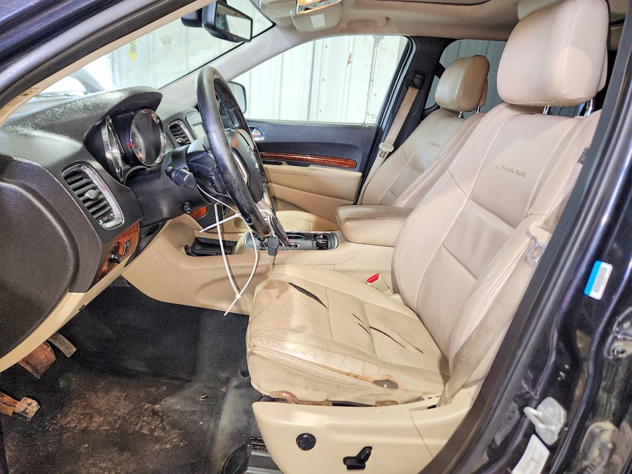 2012 Dodge Durango Citadel Угольный vin: 1C4SDJET5CC337871