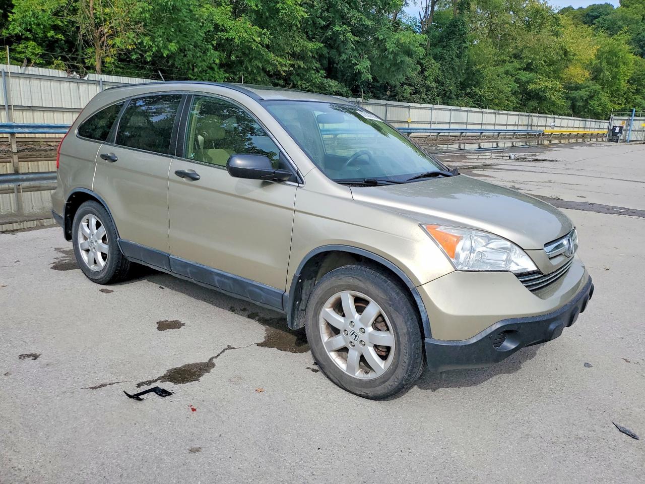 2007 Honda Cr-v Ex Бежевый vin: JHLRE485X7C068852