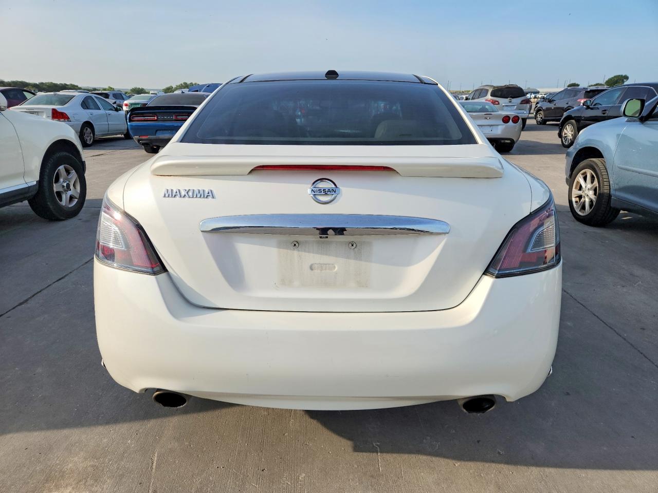 2012 Nissan Maxima 3.5 S Белый vin: 1N4AA5APXCC863732
