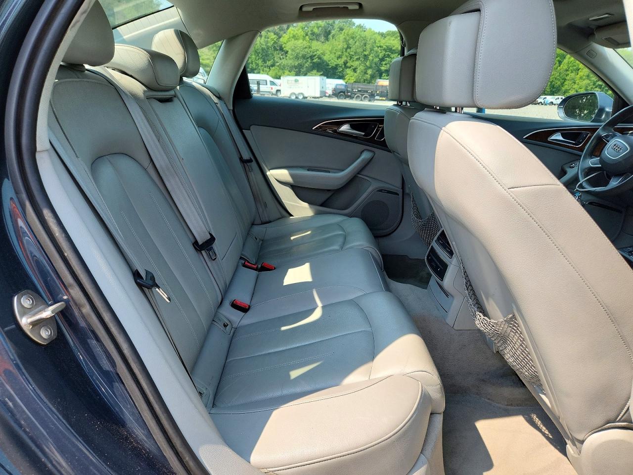 2014 Audi A6 Premium Plus Gray vin: WAUFGBFC9EN056500