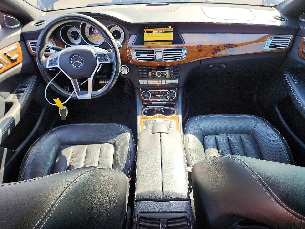2012 Mercedes-benz Cls 550 Black vin: WDDLJ7DB8CA026784