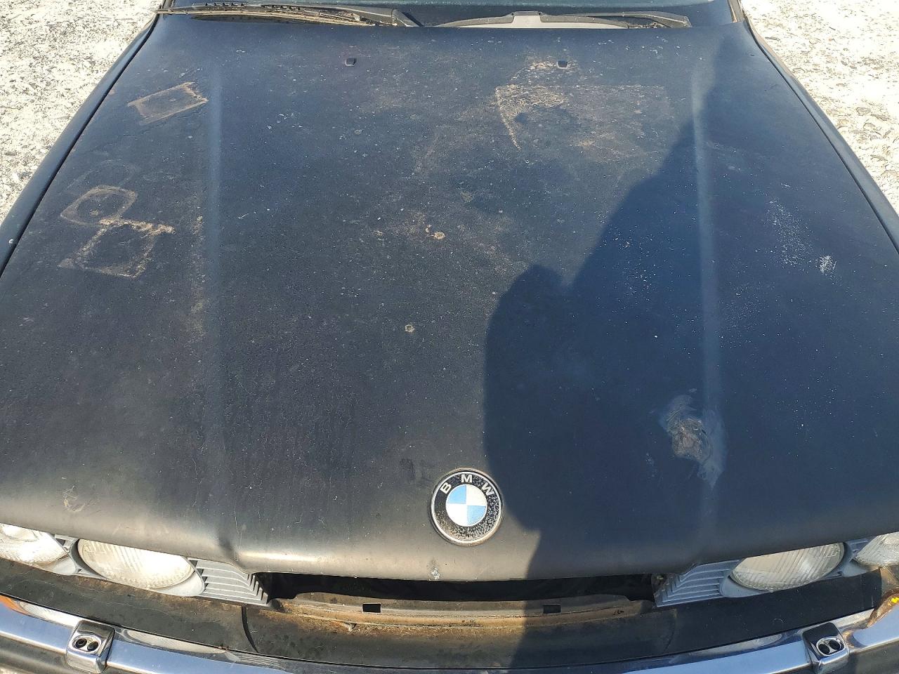 1988 Bmw 750 Il Black vin: WBAGC831XJ2767947