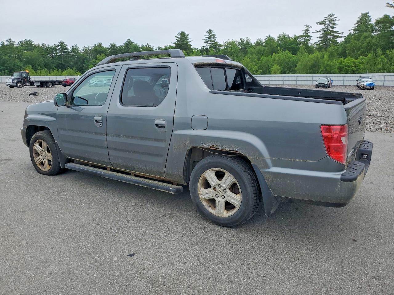2009 Honda Ridgeline Rtl Серый vin: 2HJYK16539H503550