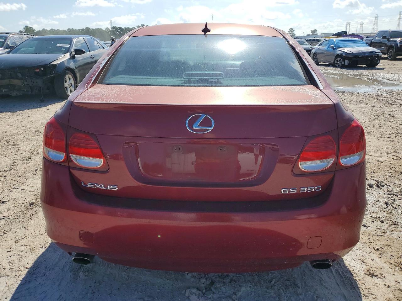 2010 Lexus Gs 350 Red vin: JTHBE1KS4A0047336