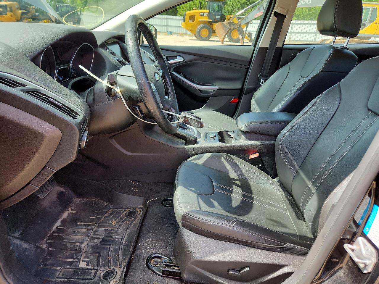 2014 Ford Focus Titanium Черный vin: 1FADP3N28EL227506