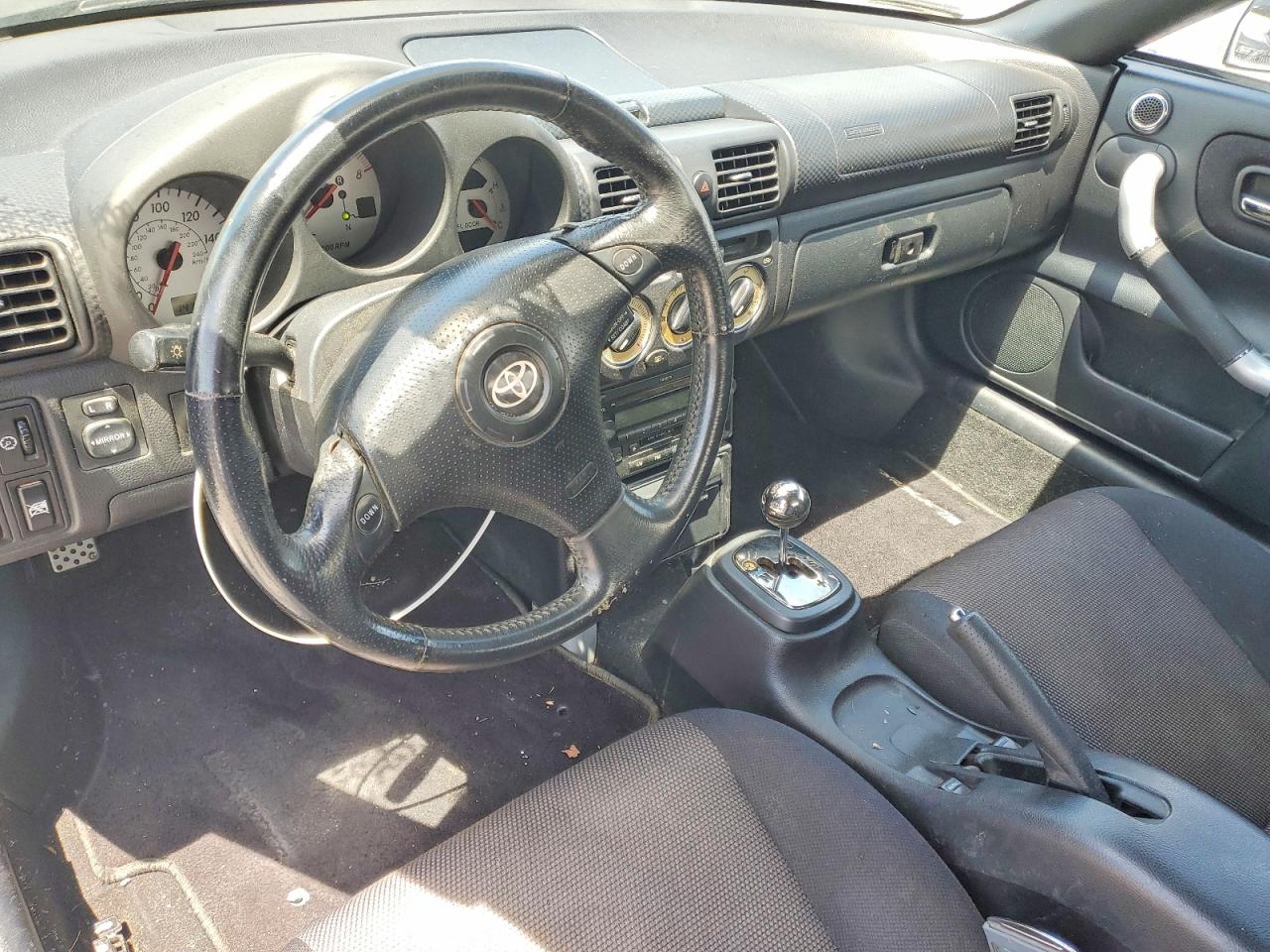 2003 Toyota Mr2 Spyder Silver vin: JTDFR320530064392