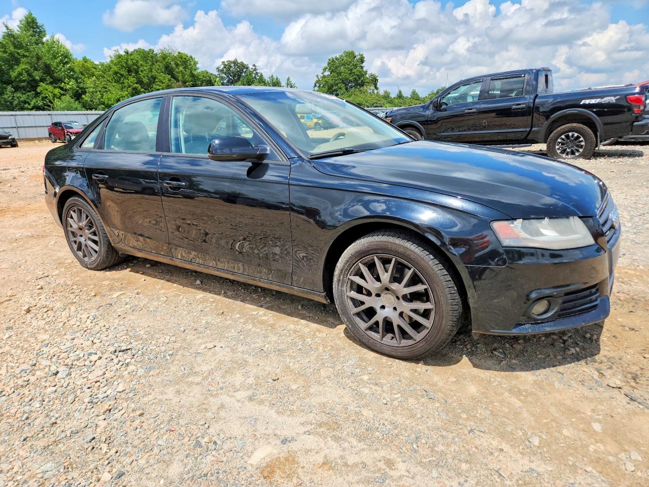 2012 Audi A4 Premium Черный vin: WAUBFAFLXCN005872
