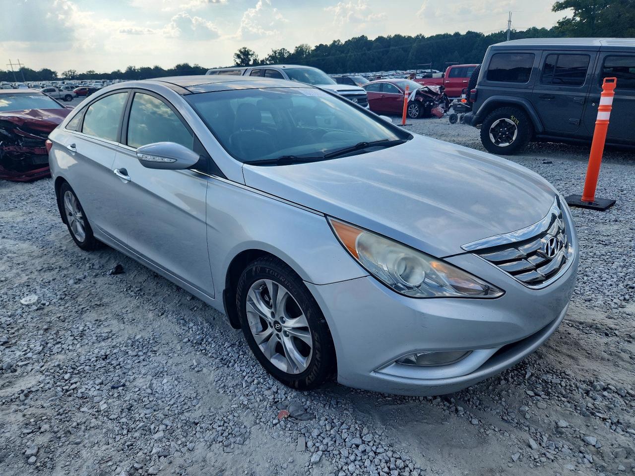 2013 Hyundai Sonata Limited Серый vin: 5NPEC4AC0DH583787