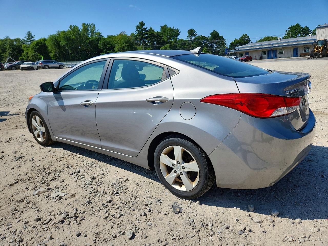 2012 Hyundai Elantra Gls Gray vin: KMHDH4AE0CU256790