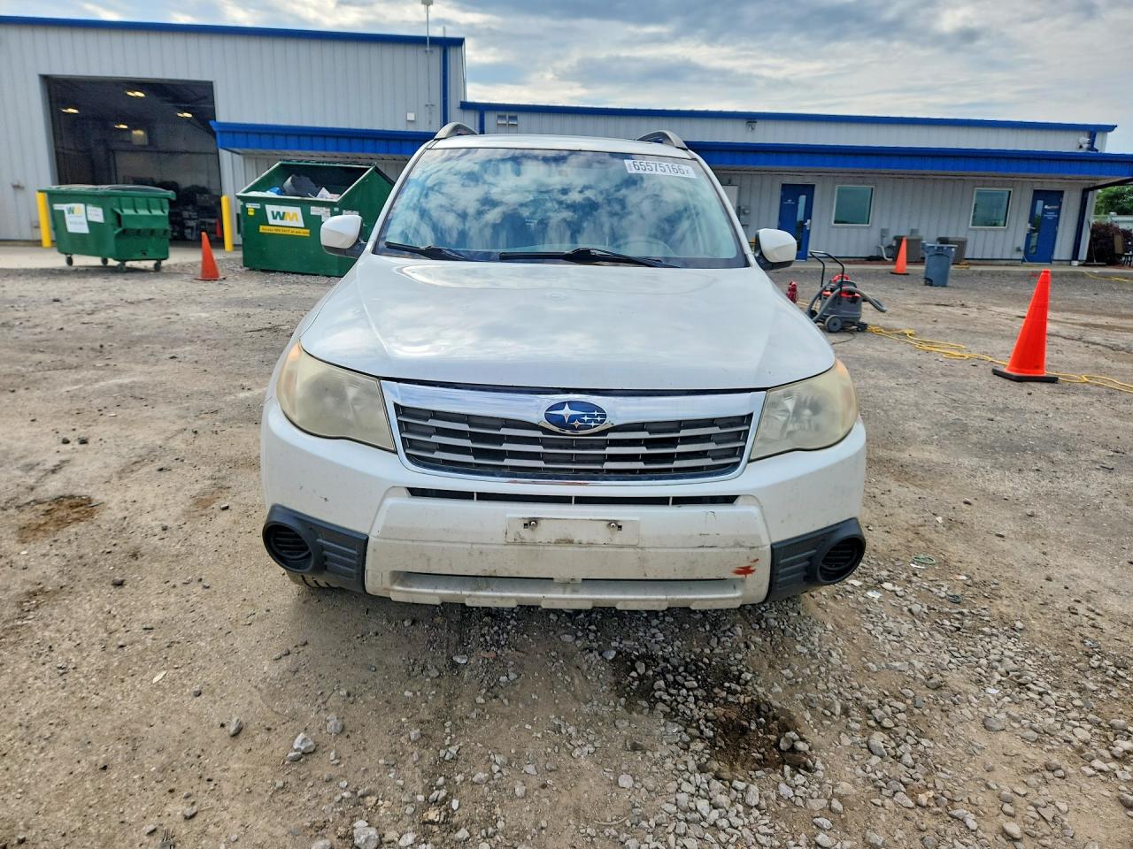 2010 Subaru Forester 2.5x Premium White vin: JF2SH6CC0AH759567