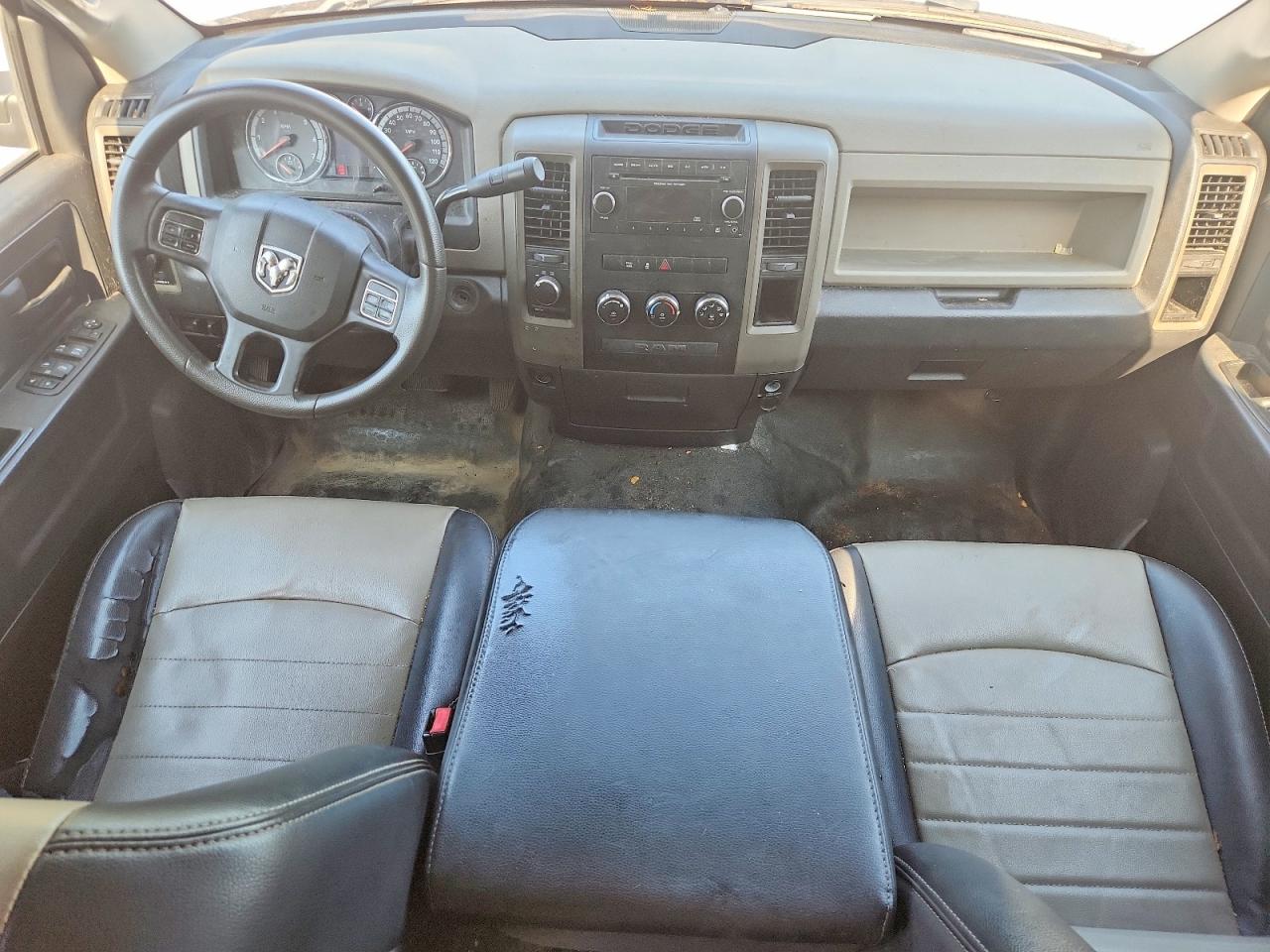 2012 Dodge Ram 1500 St White vin: 1C6RD7FP0CS324719