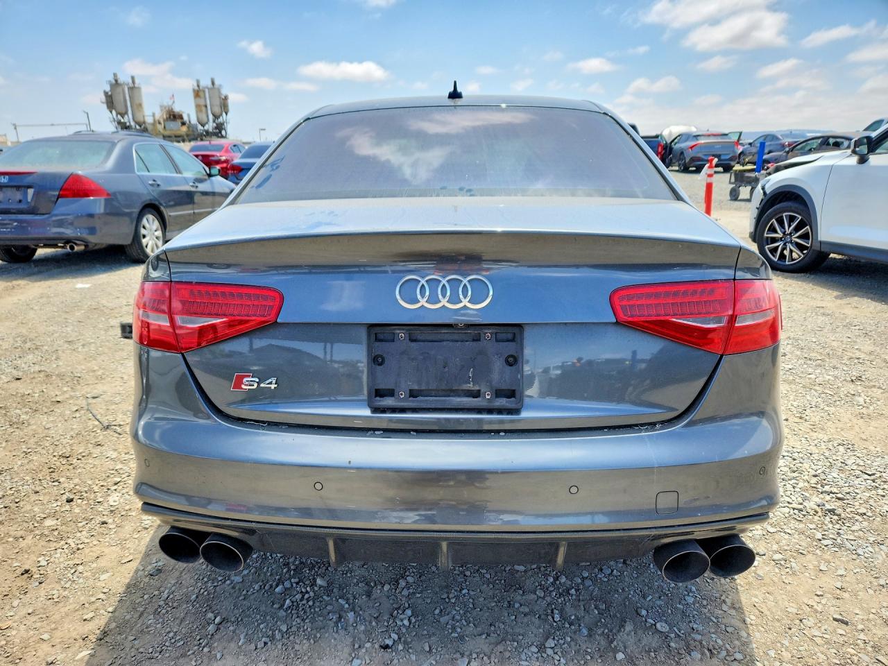 2015 Audi S4 Premium Plus Charcoal vin: WAUBGAFL1FA067492