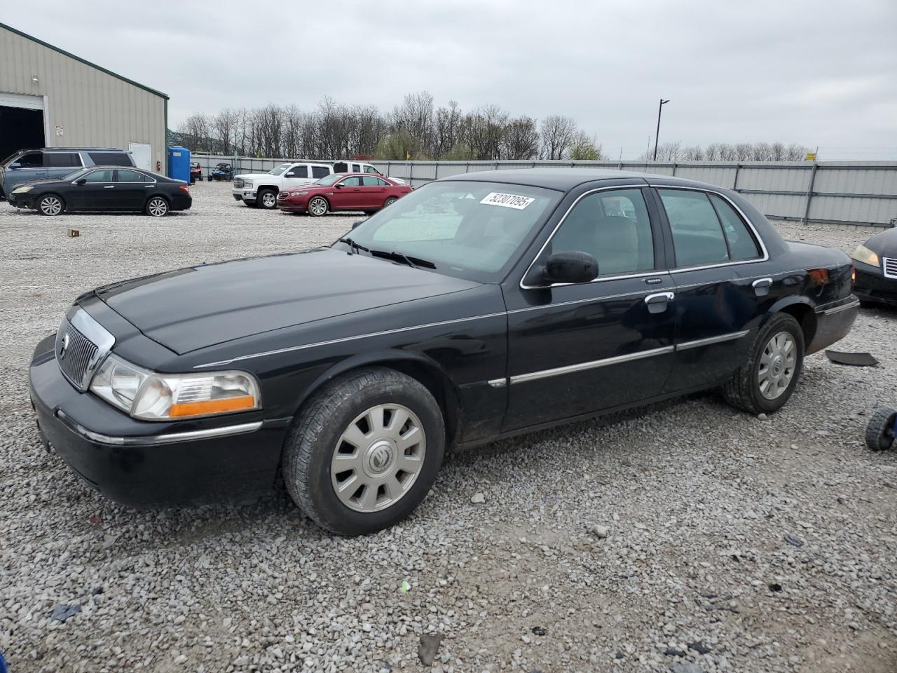 2005 Mercury Grand Marquis Ls Black vin: 2MEFM75W25X627343
