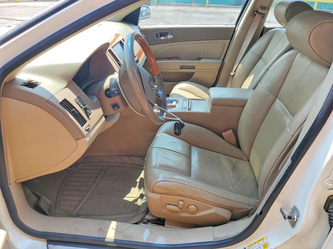 2006 Cadillac Sts Белый vin: 1G6DC67A160122887