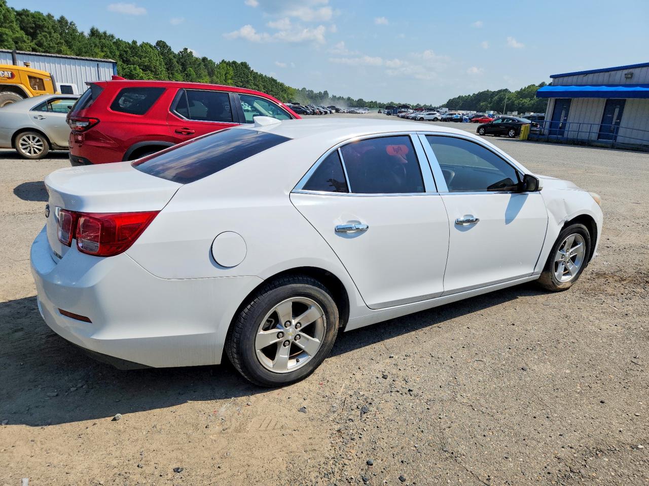 2015 Chevrolet Malibu 1lt White vin: 1G11C5SLXFF269248