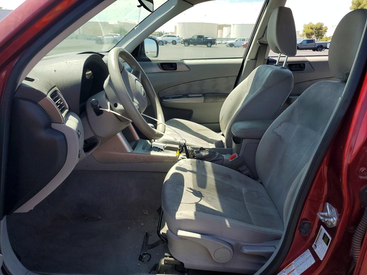 2010 Subaru Forester Xs Red vin: JF2SH6BC1AH766481