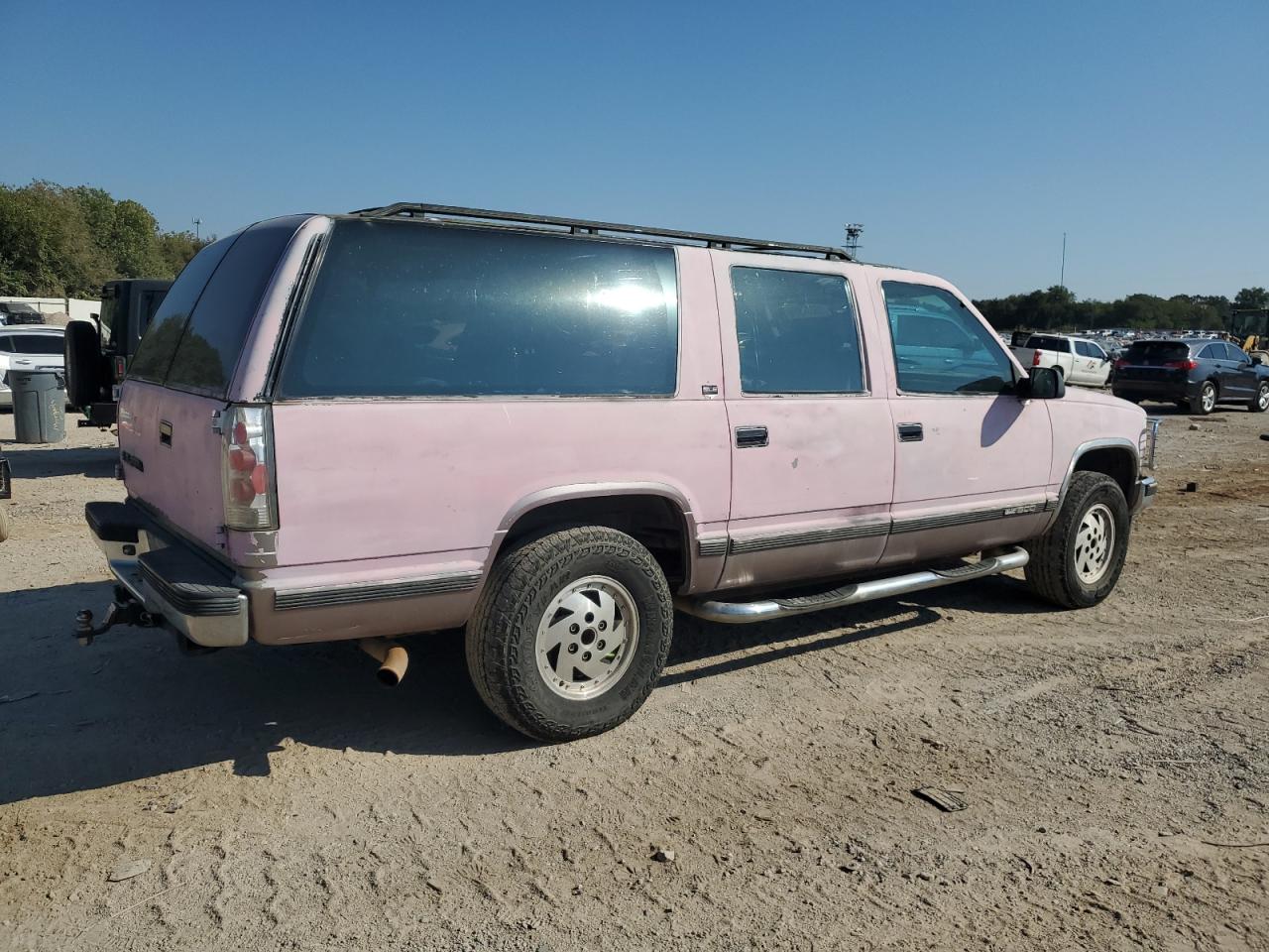 1993 Gmc Suburban K1500 Pink vin: 1GDFK16K8PJ758624