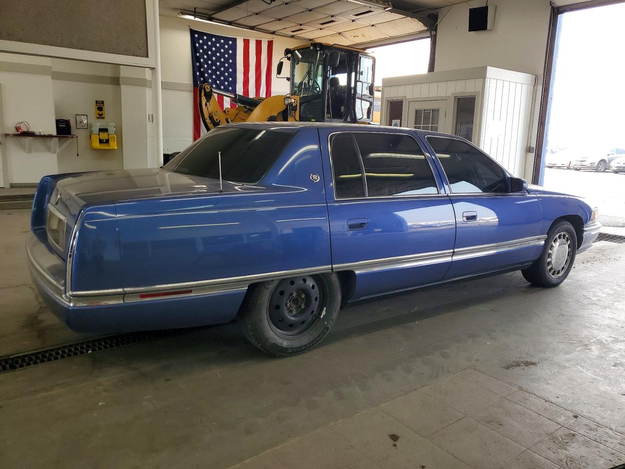 1996 Cadillac Deville Blue vin: 1G6KD52Y0TU227041