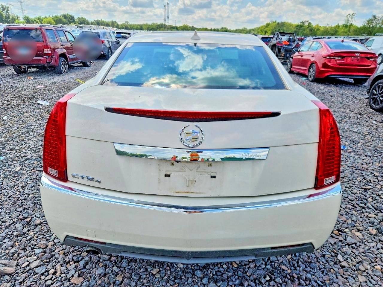 2013 Cadillac Cts Luxury Collection White vin: 1G6DG5E5XD0179638