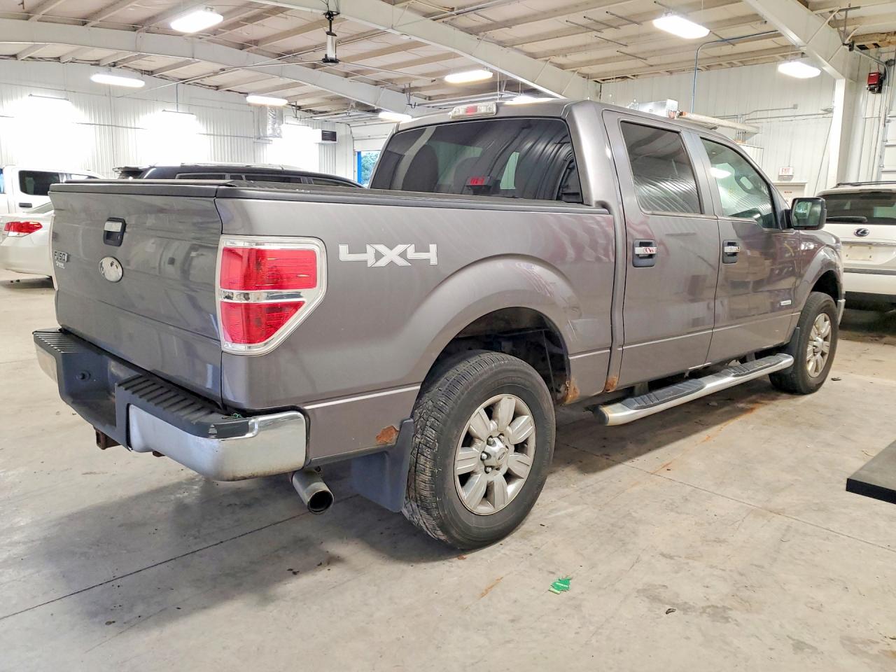 2011 Ford F150 Supercrew Gray vin: 1FTFW1ET6BFC51137
