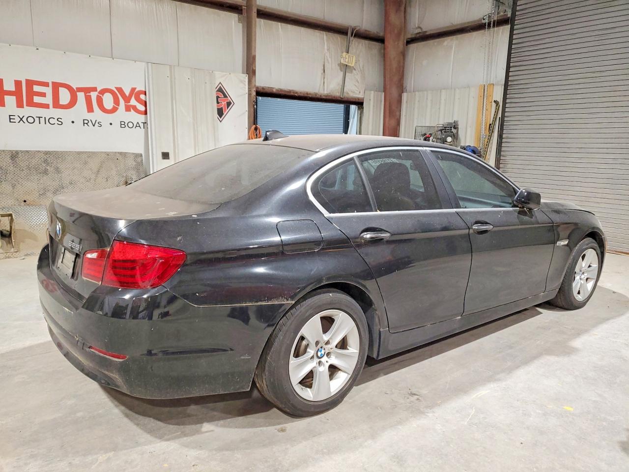 2013 Bmw 528 Xi Black vin: WBAXH5C56DD109201