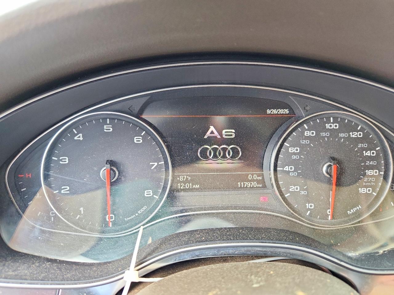2014 Audi A6 Premium Plus Black vin: WAUGFAFC7EN092462