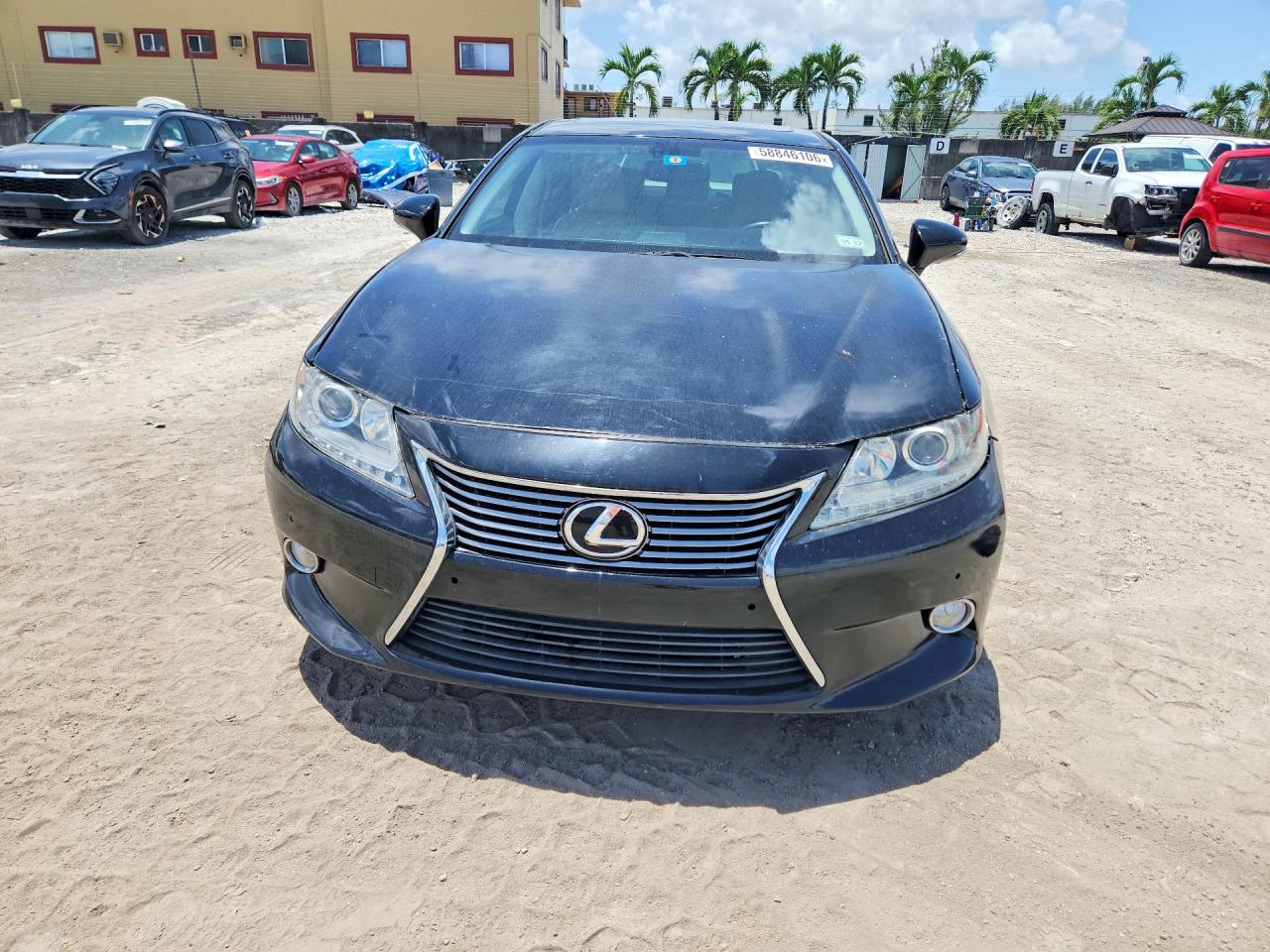 2013 Lexus Es 350 Black vin: JTHBK1GG3D2032316
