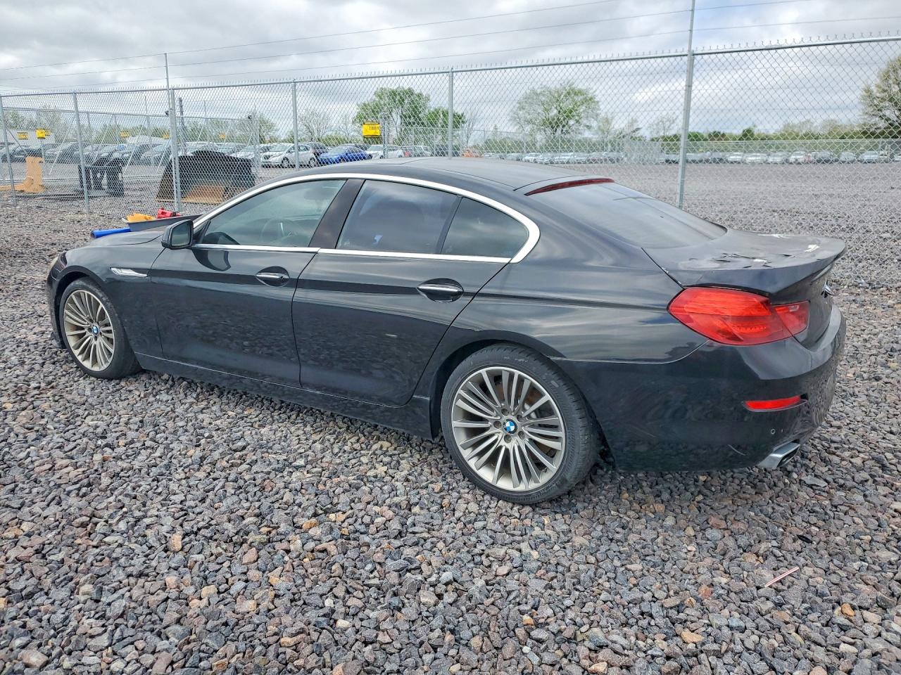 2013 Bmw 650 Xi Black vin: WBA6B4C52DD098611