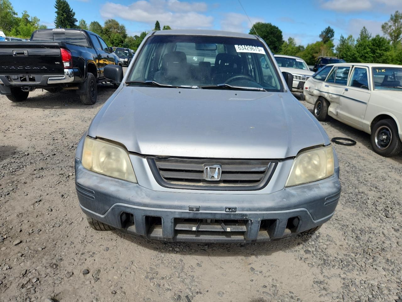 2001 Honda Cr-v Lx Серебряный vin: JHLRD18421C002859